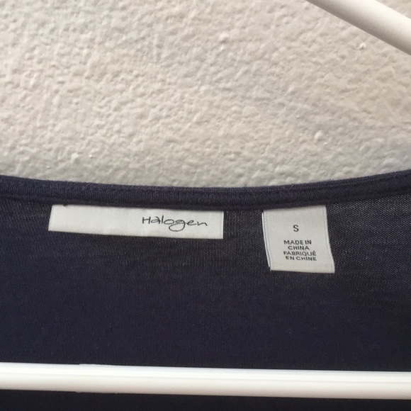 Navy Blue Blouse - Picture 4 of 5